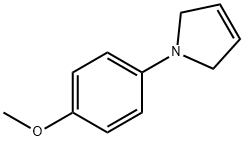 1H-Pyrrole,2,5-dihydro-1-(4-methoxyphenyl)-(9CI) 구조식 이미지