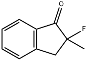 1H-Inden-1-one,2-fluoro-2,3-dihydro-2-methyl-(9CI) 구조식 이미지