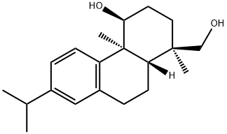 (1R)-1,2,3,4,4a,9,10,10aα-Octahydro-4α-hydroxy-1,4aβ-dimethyl-7-isopropyl-1-phenanthrenemethanol 구조식 이미지