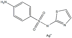 silver sulfathiazole Structure