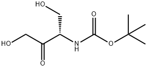 카르밤산,[(1S)-3-하이드록시-1-(하이드록시메틸)-2-옥소프로필]-,1,1- 구조식 이미지