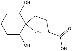 시클로헥산부탄산,1-아미노-2,6-디히드록시-,(2R,6S)-rel-(9CI) 구조식 이미지