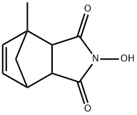 4,7-Methano-1H-isoindole-1,3(2H)-dione,3a,4,7,7a-tetrahydro-2-hydroxy-4-methyl-(9CI) 구조식 이미지