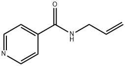 4-피리딘카르복스아미드,N-2-프로페닐-(9CI) 구조식 이미지