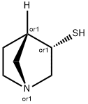 1-Azabicyclo[2.2.1]heptane-3-thiol,(1R,3S,4S)-rel-(9CI) Structure