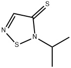 1,2,5-Thiadiazole-3(2H)-thione,2-(1-methylethyl)-(9CI) 구조식 이미지