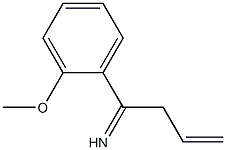 2-프로펜-1-아민,N-[(2-메톡시페닐)메틸렌]-,[N(E)]-(9Cl) 구조식 이미지