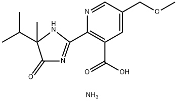 imazamox, ammonium salt Structure