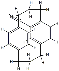 Tricyclo[10.2.2.25,8]octadeca-5,7,12,14(1),15,17-hexene-6-carbonitrile 구조식 이미지
