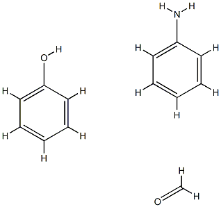 Phenolic plastics,aniline modified Structure