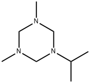 1,3,5-Triazine,hexahydro-1,3-dimethyl-5-(1-methylethyl)-(9CI) Structure