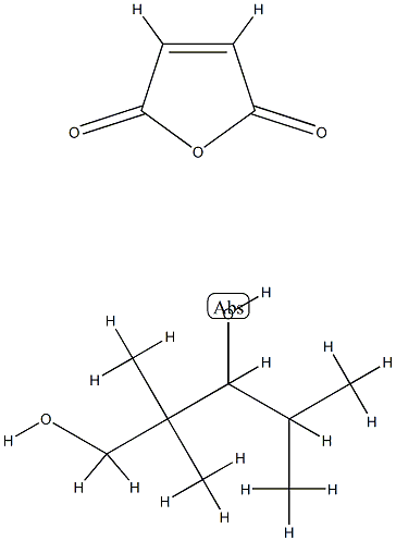 2,5-Furandione, polymer with 2,2,4-trimethyl-1,3-pentanediol Structure