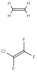 POLY(ETHYLENE-ALT-CHLOROTRIFLUOROETHYLENE) Structure