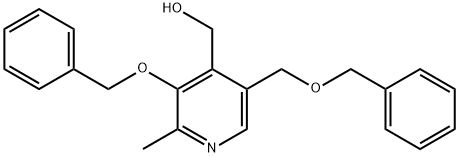 (3-(benzyloxy)-5-(benzyloxyMethyl)-2-Methylpyridin-4-yl)Methanol Structure