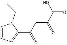 1H-Pyrrole-2-butanoicacid,1-ethyl-alpha,gamma-dioxo-(9CI) Structure
