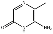 2(1H)-Pyrazinone,6-amino-5-methyl-(9CI) 구조식 이미지