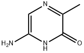 2(1H)-Pyrazinone,6-amino-3-methyl-(9CI) 구조식 이미지