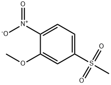 2-methoxy-4-(methylsulfonyl)-1-nitrobenzene(WX191878) 구조식 이미지