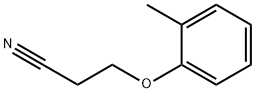 3-(2-methylphenoxy)propanenitrile Structure