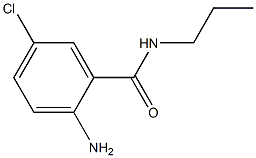 2-amino-5-chloro-N-propylbenzamide 구조식 이미지