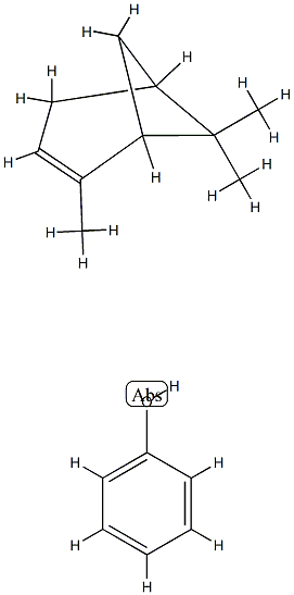 Phenol, polymer with 2,6,6-trimethylbicyclo3.1.1hept-2-ene Structure