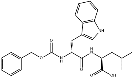 Z-D-Trp-Leu-OH Structure