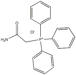 Phosphonium,(2-amino-2-oxoethyl)triphenyl-, chloride (1:1) Structure