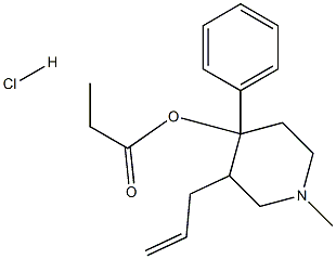 Allylprodine Hydrochloride Structure