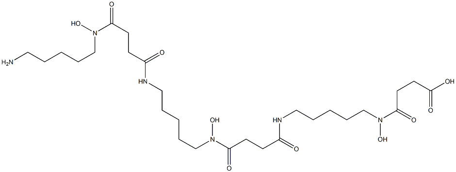 desferrioxamine G Structure