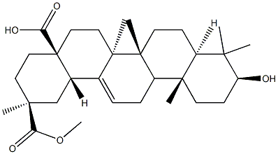 30-O-Methyl spergulagenate Structure