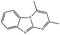 Pyrimido[1,2-a]benzimidazole, 2,4-dimethyl- (6CI,7CI,8CI,9CI) 구조식 이미지