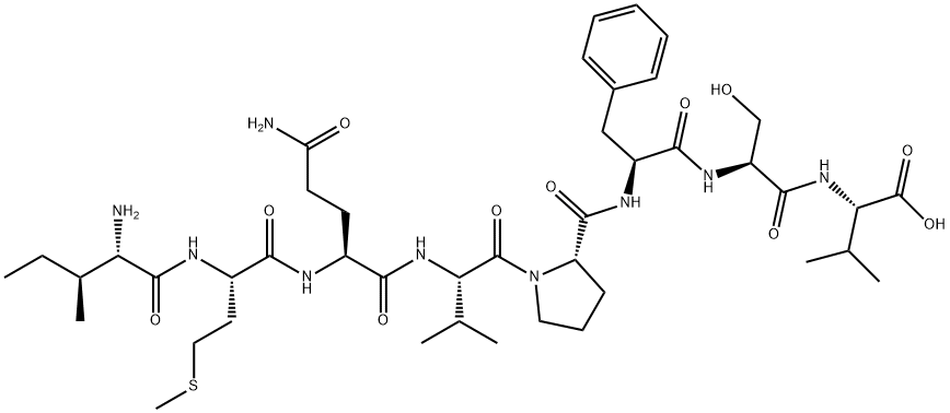 (Des-Asp187,Met186)-Melanocyte Protein PMEL 17 (185-193) (human, bovine, mouse) Structure