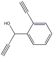 벤젠메탄올,-알파-,2-디에티닐-(9CI) 구조식 이미지