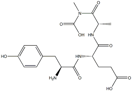 Poly(tyr-glu-ala-gly) Structure