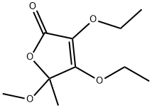 2(5H)-Furanone,3,4-diethoxy-5-methoxy-5-methyl-(9CI) Structure