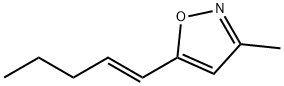 Isoxazole, 3-methyl-5-(1E)-1-pentenyl- (9CI) Structure