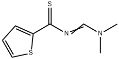 2-Thiophenecarbothioamide,N-[(dimethylamino)methylene]-(9CI) Structure