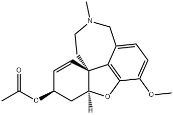 O-AcetylgalanthaMine 구조식 이미지