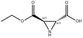 2,3-Aziridinedicarboxylicacid,monoethylester,(2R,3R)-rel-(9CI) Structure