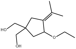 1,1-Cyclopentanedimethanol,3-ethoxy-4-(1-methylethylidene)-(9CI) 구조식 이미지