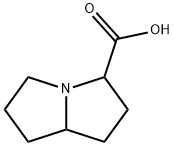 1H-피롤리진-3-카르복실산,헥사히드로-(7Cl,9CI) 구조식 이미지