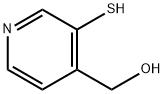 4-피리딘메탄올,3-메르캅토-(9CI) 구조식 이미지