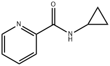 2-Pyridinecarboxamide,N-cyclopropyl-(9CI) Structure