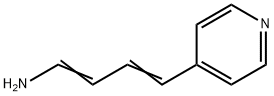 1,3-Butadien-1-amine,4-(4-pyridinyl)-(9CI) Structure