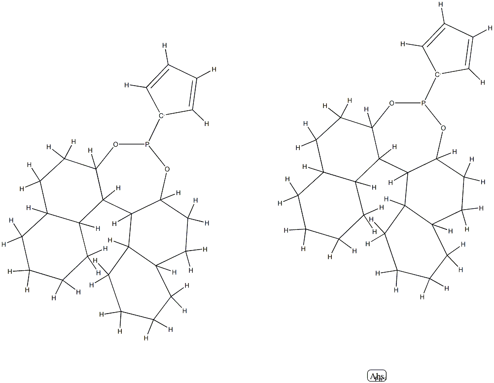 1,1'-BIS((11BS)-DINAPHTHO(2,1-D:1',2'-F& 구조식 이미지