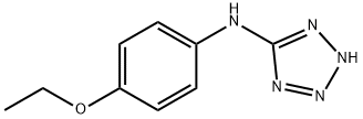 1H-테트라졸-5-아민,N-(4-에톡시페닐)-(9CI) 구조식 이미지