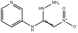 3-Pyridinamine,N-(1-hydrazino-2-nitroethenyl)-(9CI) Structure