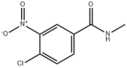 4-chloro-N-methyl-3-nitrobenzamide 구조식 이미지
