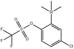 4-Chloro-2-(trimethylsilyl)phenyl trifluoro methanesulfonate Structure
