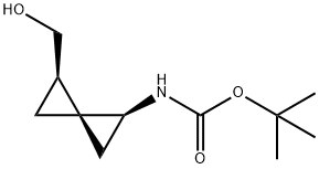 Carbamic acid, [(1S,3S,4R)-4-(hydroxymethyl)spiro[2.2]pentyl]-, 1,1- Structure